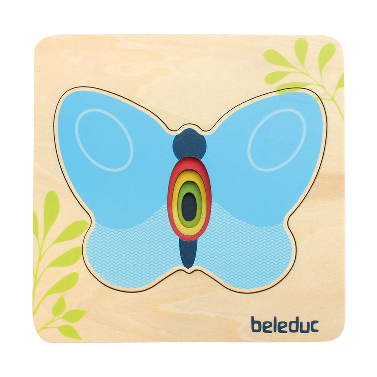 Lagen-Puzzle "Kleiner Schmetterling" by Beleduc