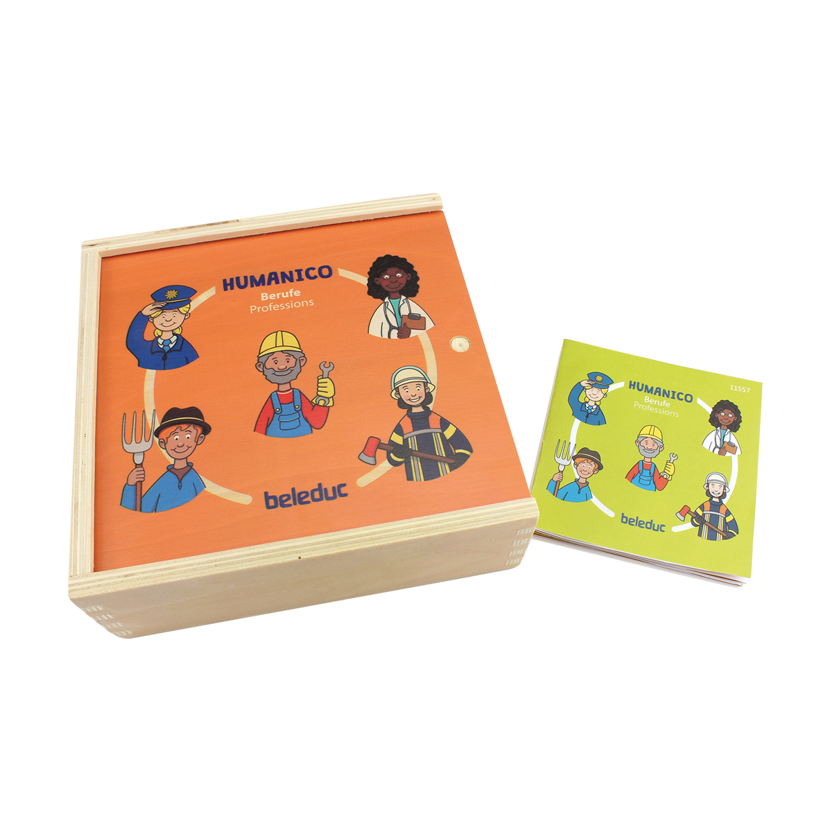 Puzzle HUMANICO "Berufe" by Beleduc