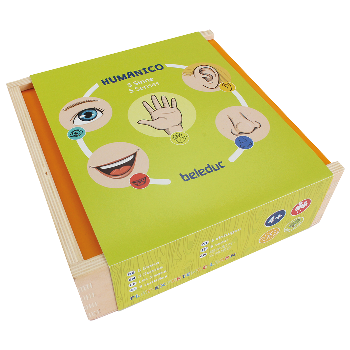 Puzzle HUMANICO "5 Sinne" by Beleduc